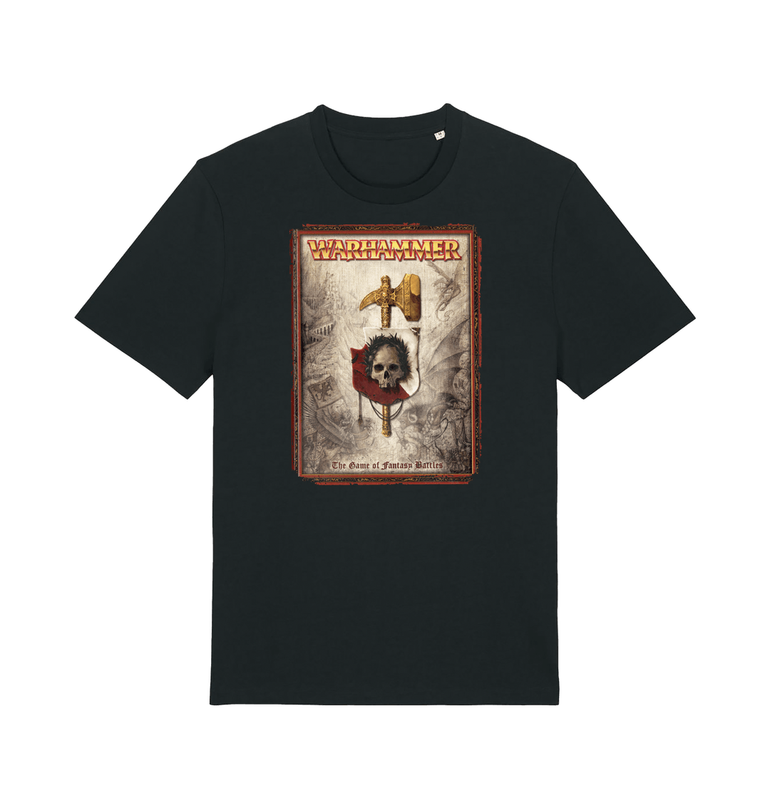 Black Printed T-shirt Front